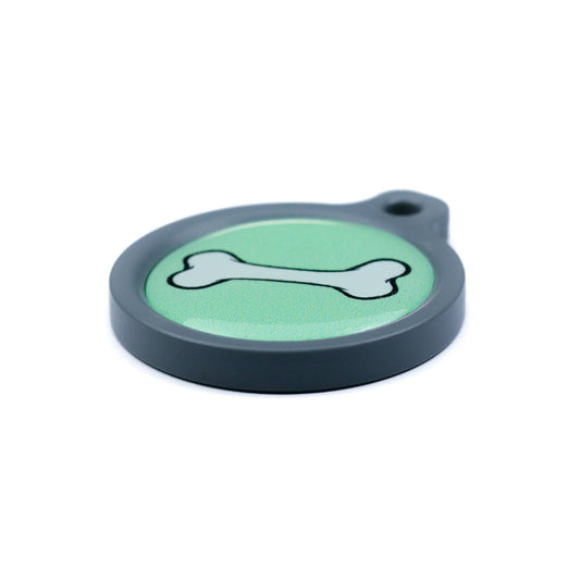 Blucky Bone Vert Pastel Médaille large