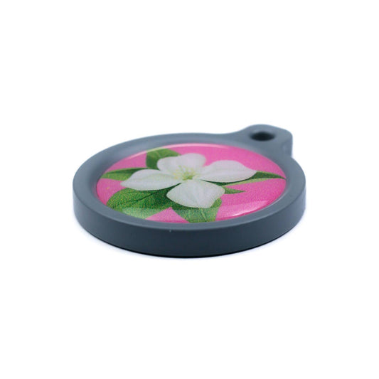 Blucky Jasmine Dark Pink Dog Tag large