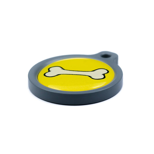 Blucky Bone Jaune Médaille large