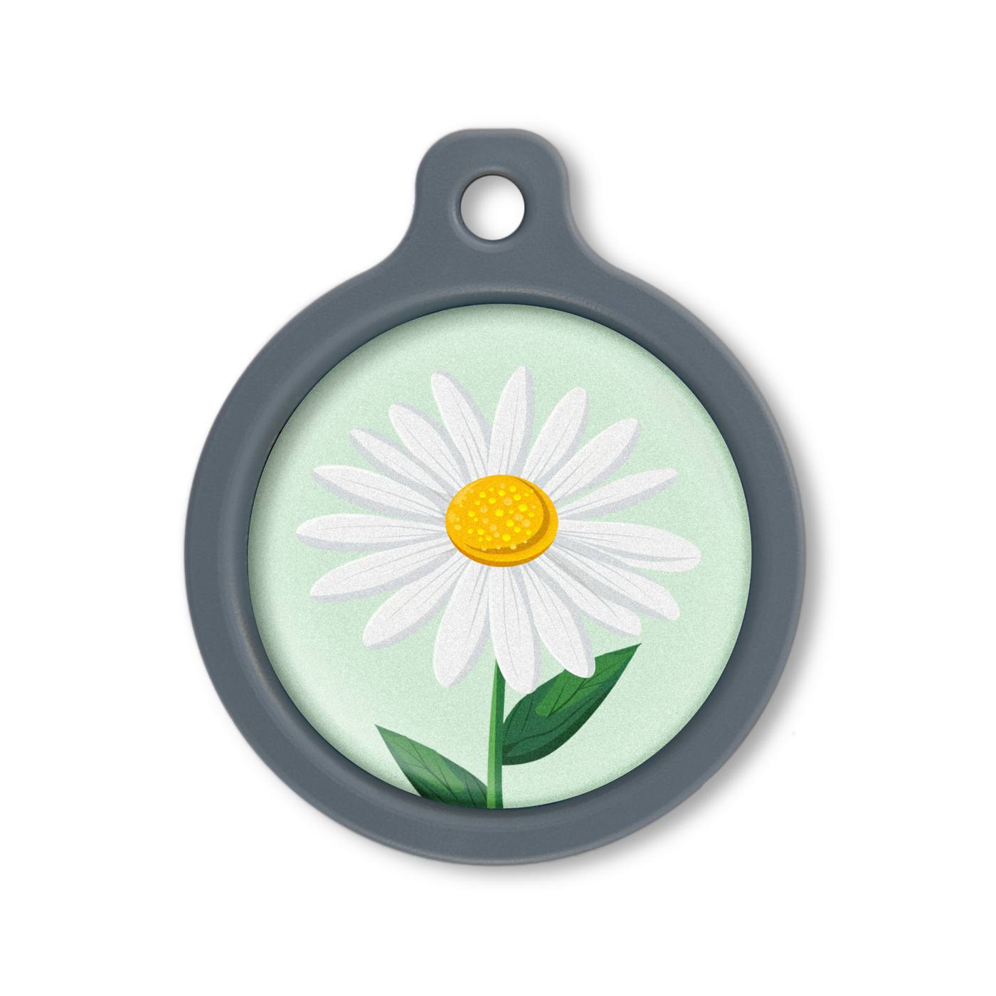 Blucky Margarita Pastel Green Dog Tag large