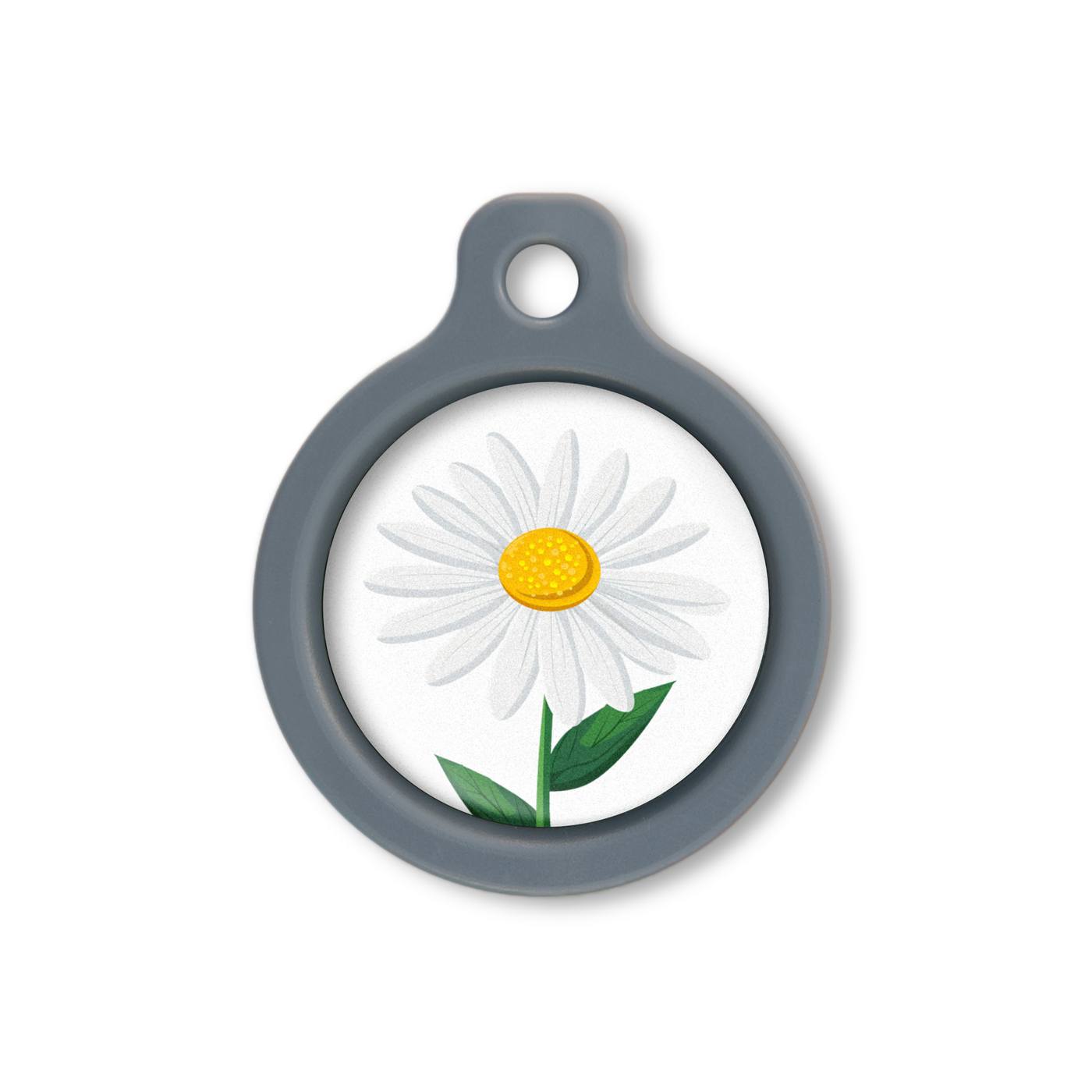 Blucky Margarita White Dog Tag medium