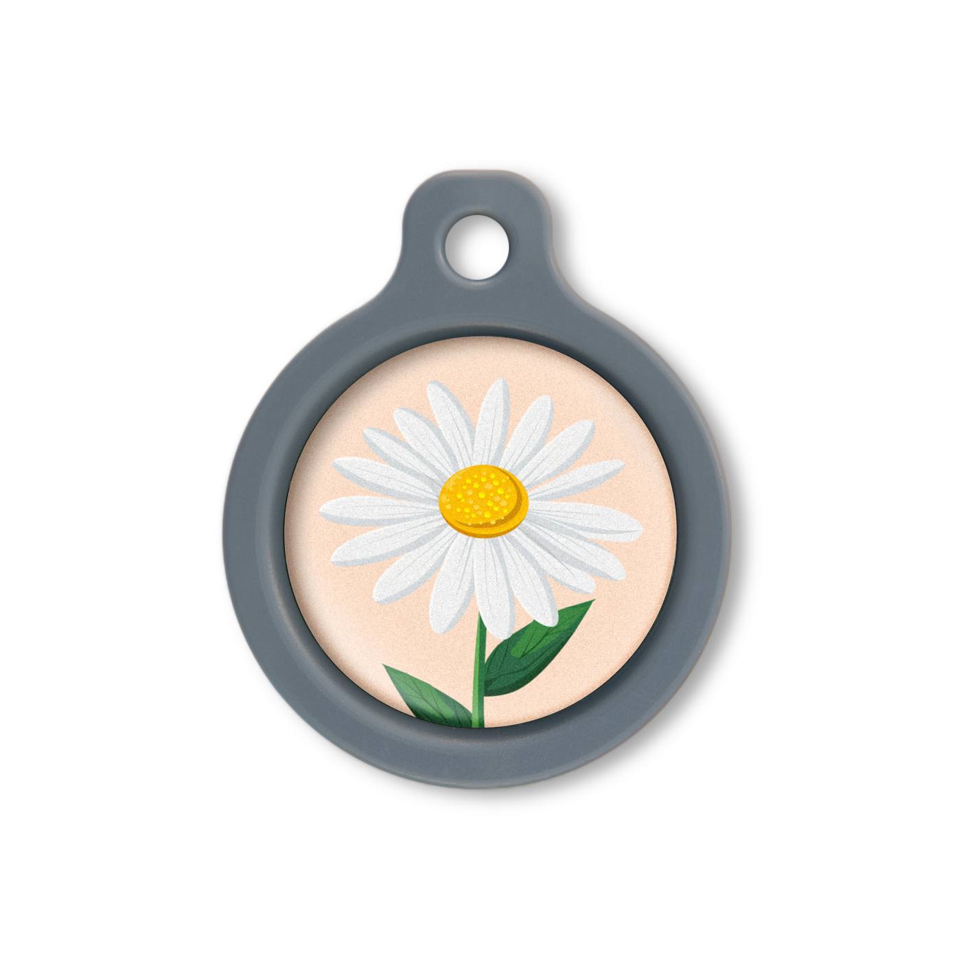 Blucky Margarita Pastel Orange Dog Tag medium