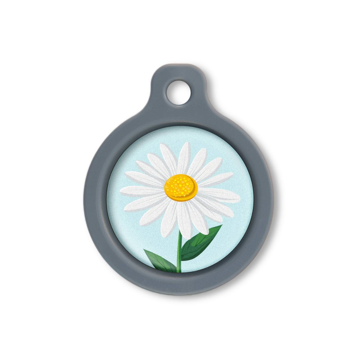 Blucky Margarita Pastel Turquoise Dog Tag medium
