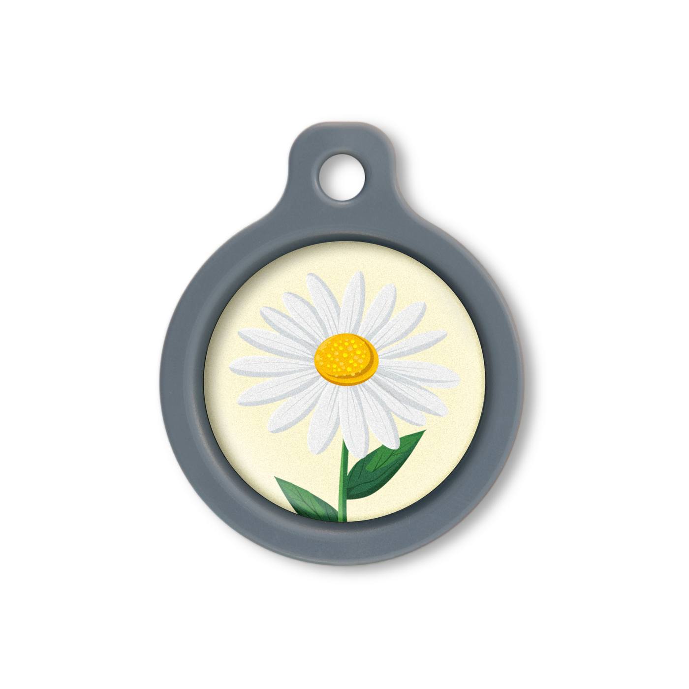 Blucky Margarita Pastel Yellow Dog Tag medium