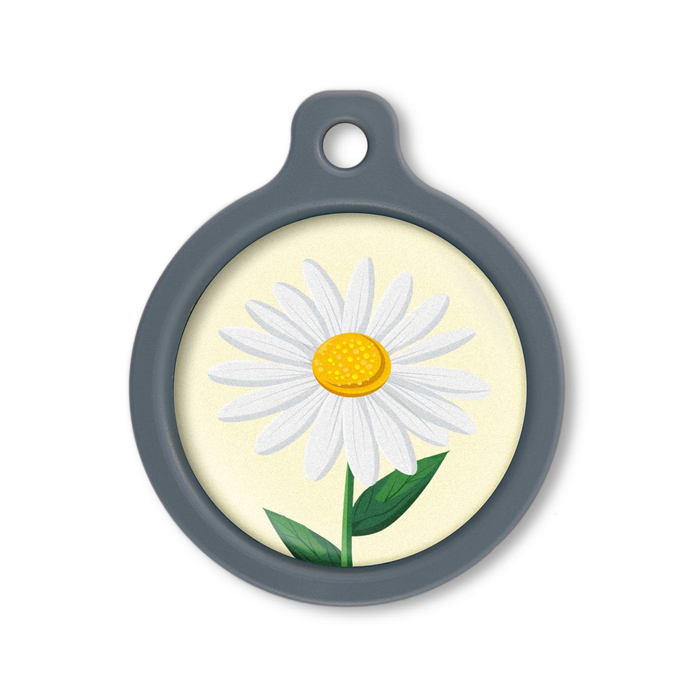 Blucky Margarita Pastel Yellow Dog Tag large