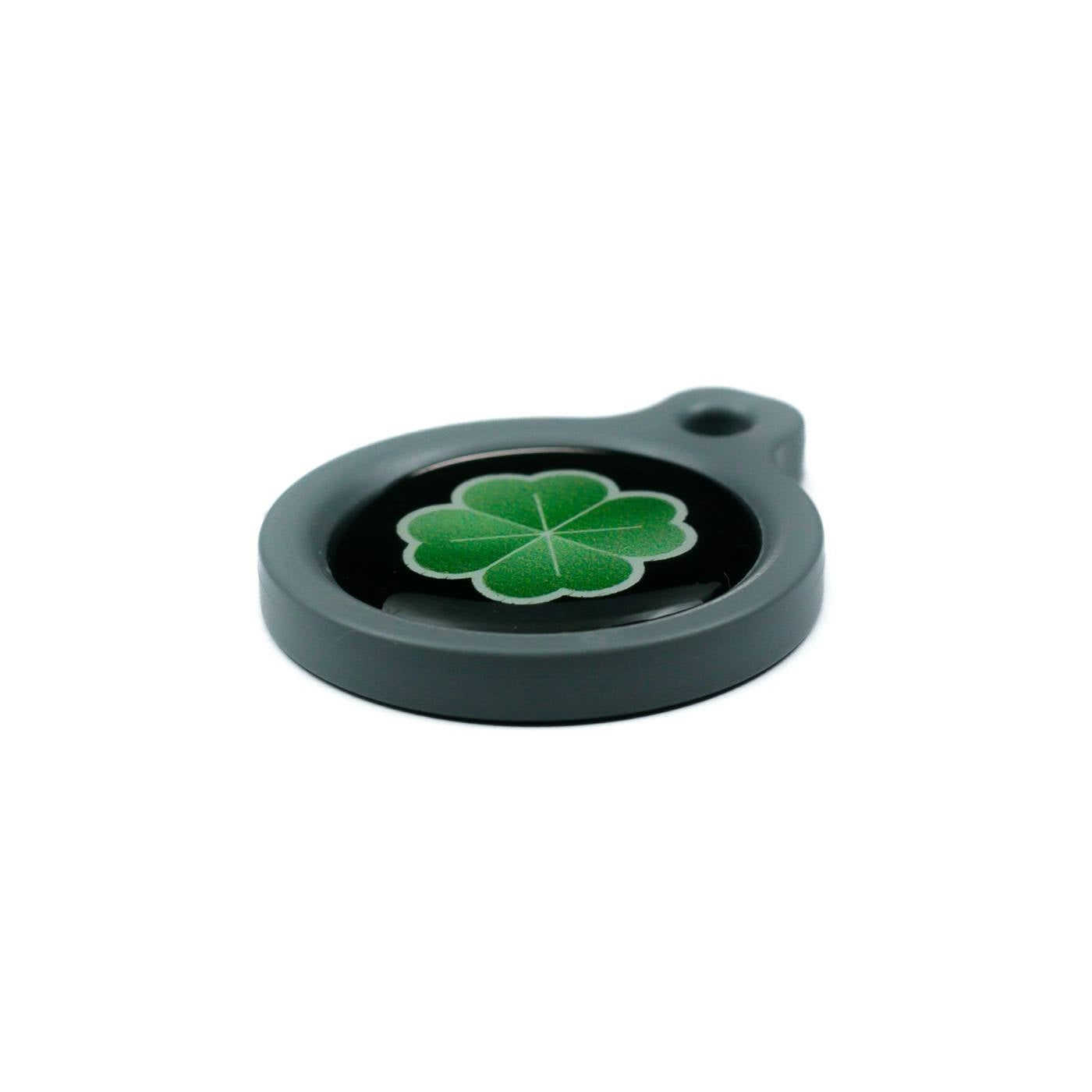 Blucky Clover Black Dog Tag medium