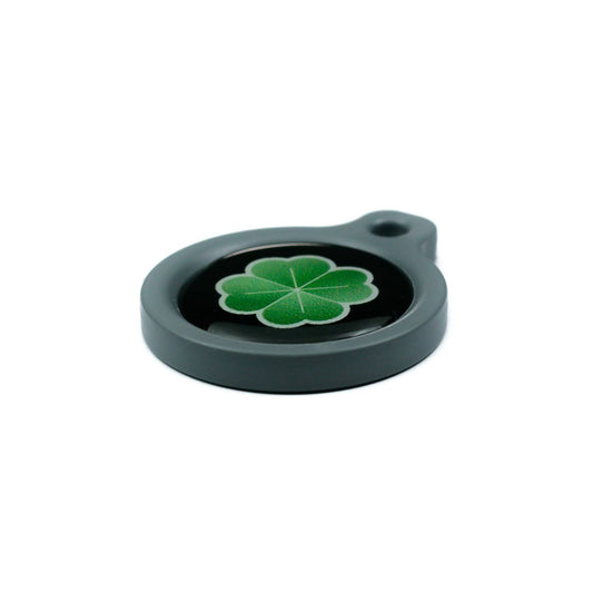 Blucky Clover Black Dog Tag medium