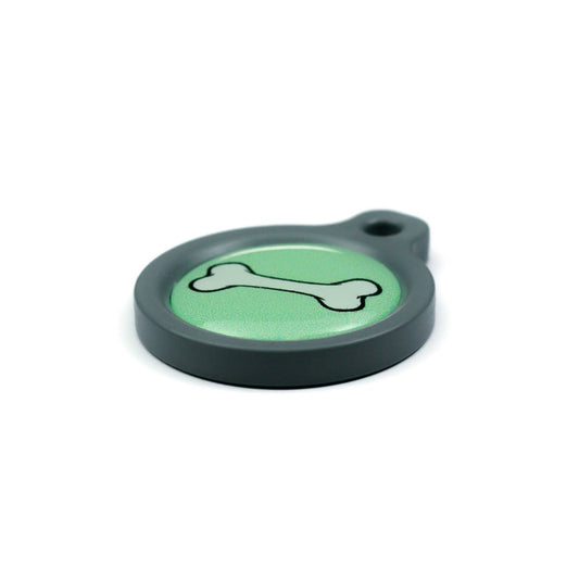 Blucky Bone Vert Pastel Médaille medium