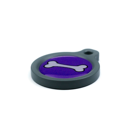 Blucky Bone Violet Médaille medium
