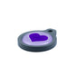 Blucky Heart Pastel Purple Dog Tag medium