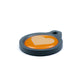 Blucky Heart Orange Dog Tag medium