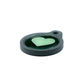 Blucky Heart Dark Green Dog Tag medium
