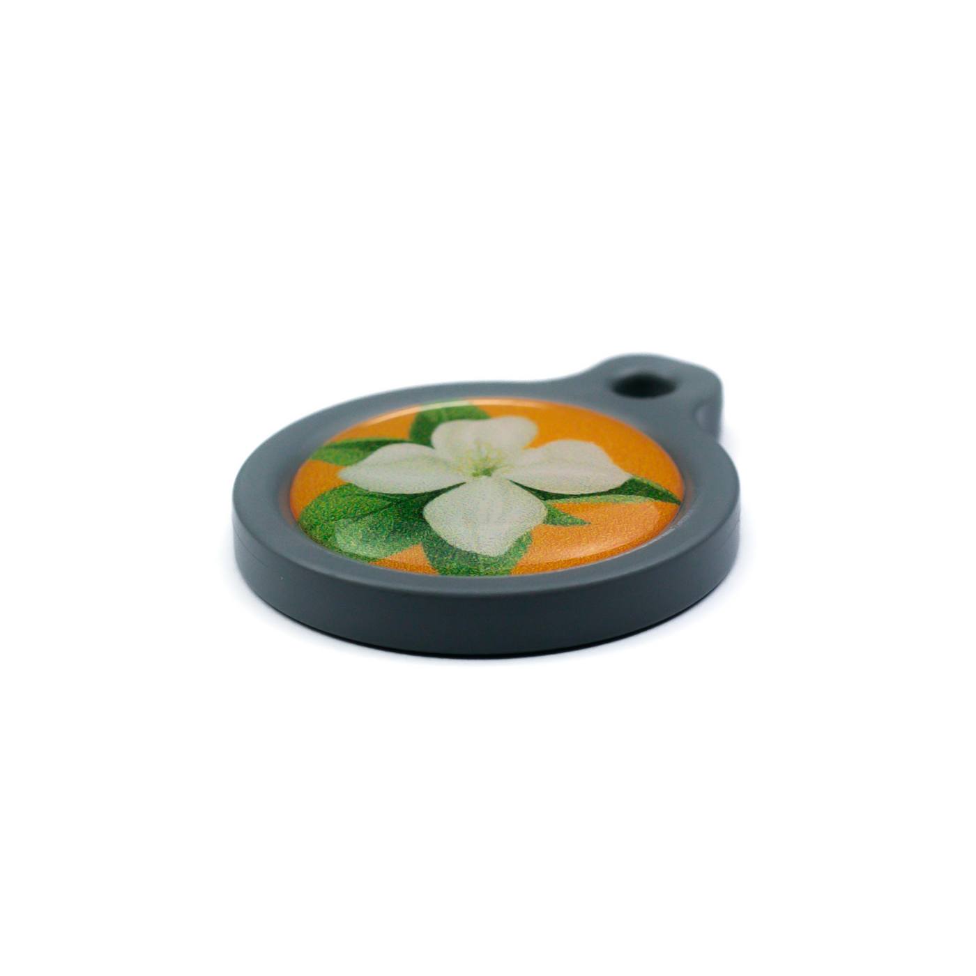 Blucky Jasmine Orange Dog Tag medium