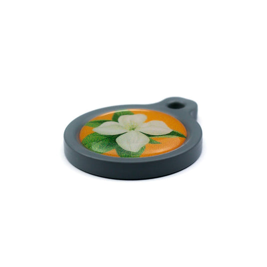 Blucky Jasmine Orange Dog Tag medium