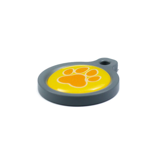 Blucky Wild Paw Yellow Dog Tag medium