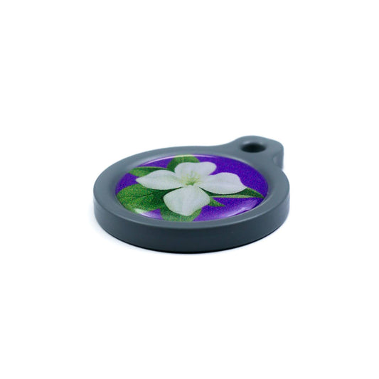 Blucky Jasmine Purple Dog Tag medium