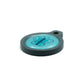 Blucky Butterfly Turquoise Blue Dog Tag medium