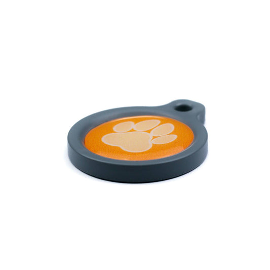 Blucky Wild Paw Orange Dog Tag medium