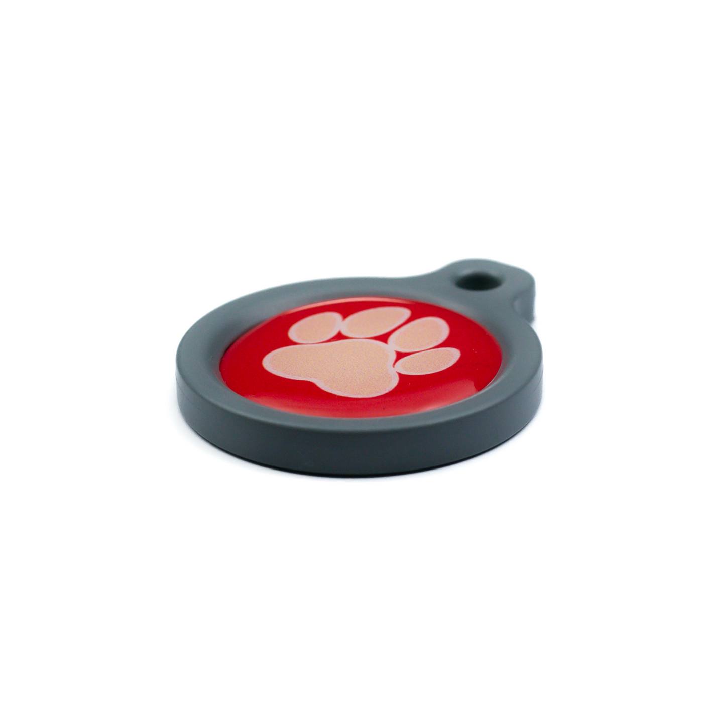 Blucky Wild Paw Red Dog Tag medium