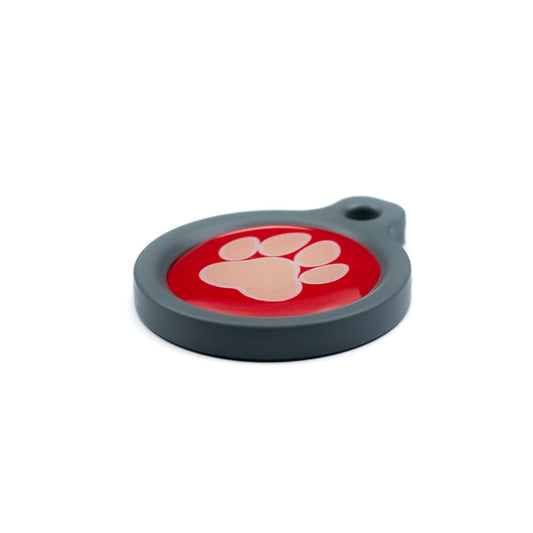 Blucky Wild Paw Red Dog Tag medium
