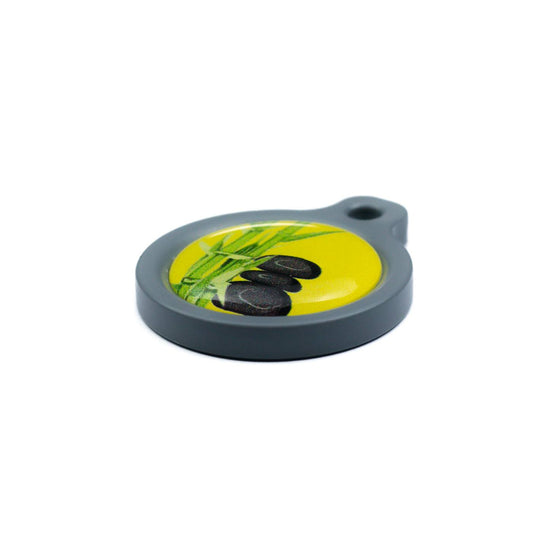 Blucky Bamboo Yellow Dog Tag medium