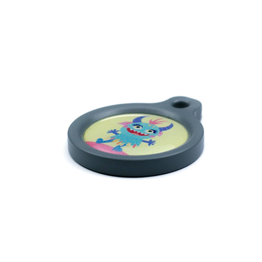 Blucky Beastie Pastel Yellow Dog Tag medium