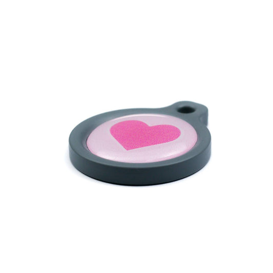 Blucky Heart Rose Dog Tag medium