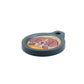 Blucky Happy Pup Pastel Orange Dog Tag medium