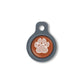 Blucky Wild Paw Brown Dog Tag small