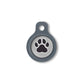 Blucky Wild Paw Grey Dog Tag small