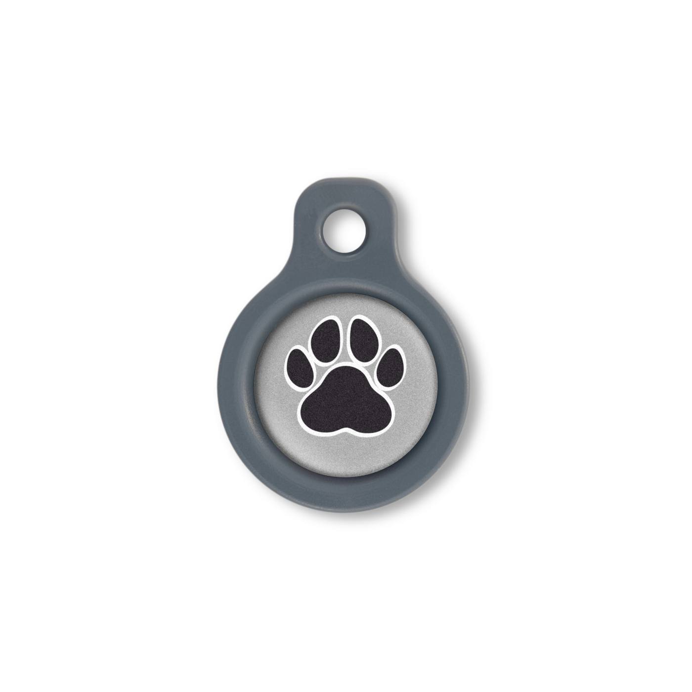 Blucky Wild Paw Grey Dog Tag small