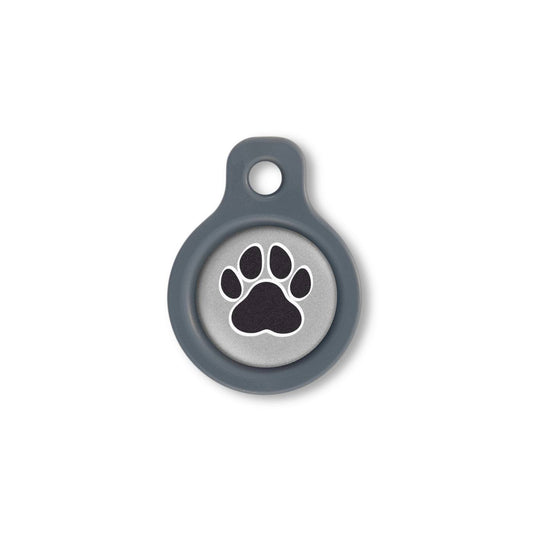 Blucky Wild Paw Grey Dog Tag small