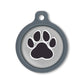 Blucky Wild Paw Grey Dog Tag large