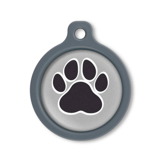 Blucky Wild Paw Grey Dog Tag large