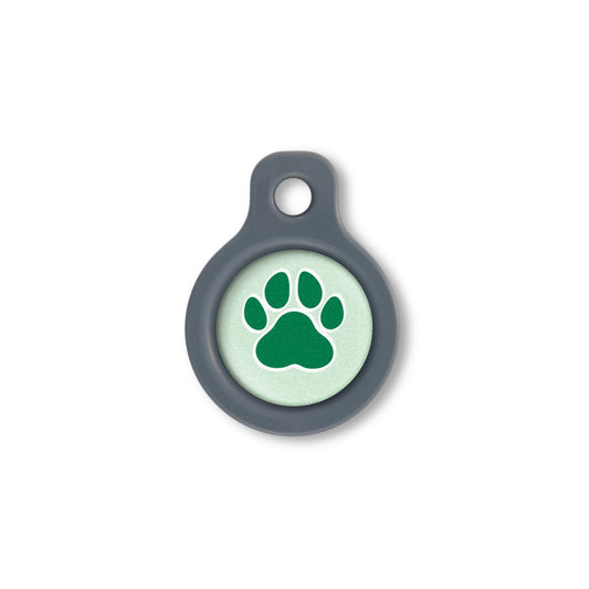 Blucky Wild Paw Pastel Green Dog Tag small