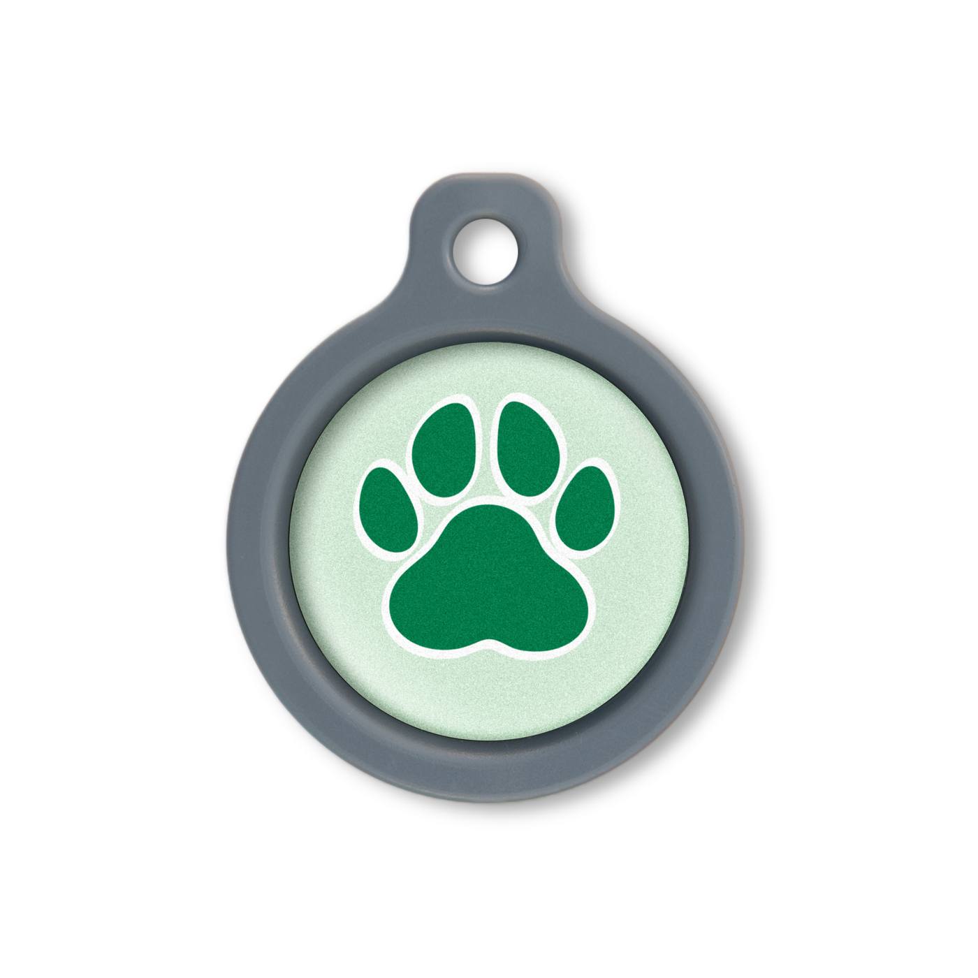Blucky Wild Paw Pastel Green Dog Tag medium