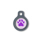 Blucky Wild Paw Pastel Purple Dog Tag small