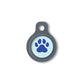 Blucky Wild Paw Pastel Turquoise Dog Tag small