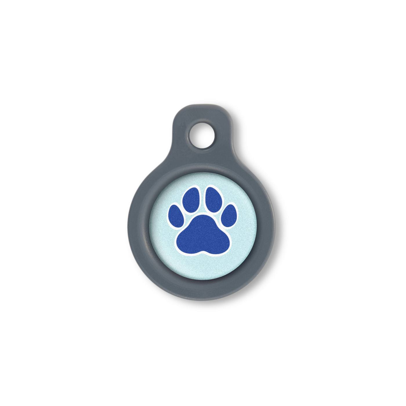 Blucky Wild Paw Pastel Turquoise Dog Tag small