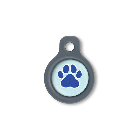 Blucky Wild Paw Pastel Turquoise Dog Tag small