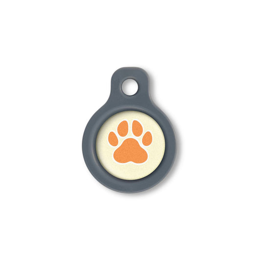 Blucky Wild Paw Pastel Yellow Dog Tag small