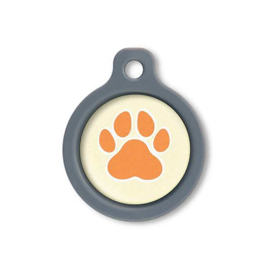 Blucky Wild Paw Pastel Yellow Dog Tag medium