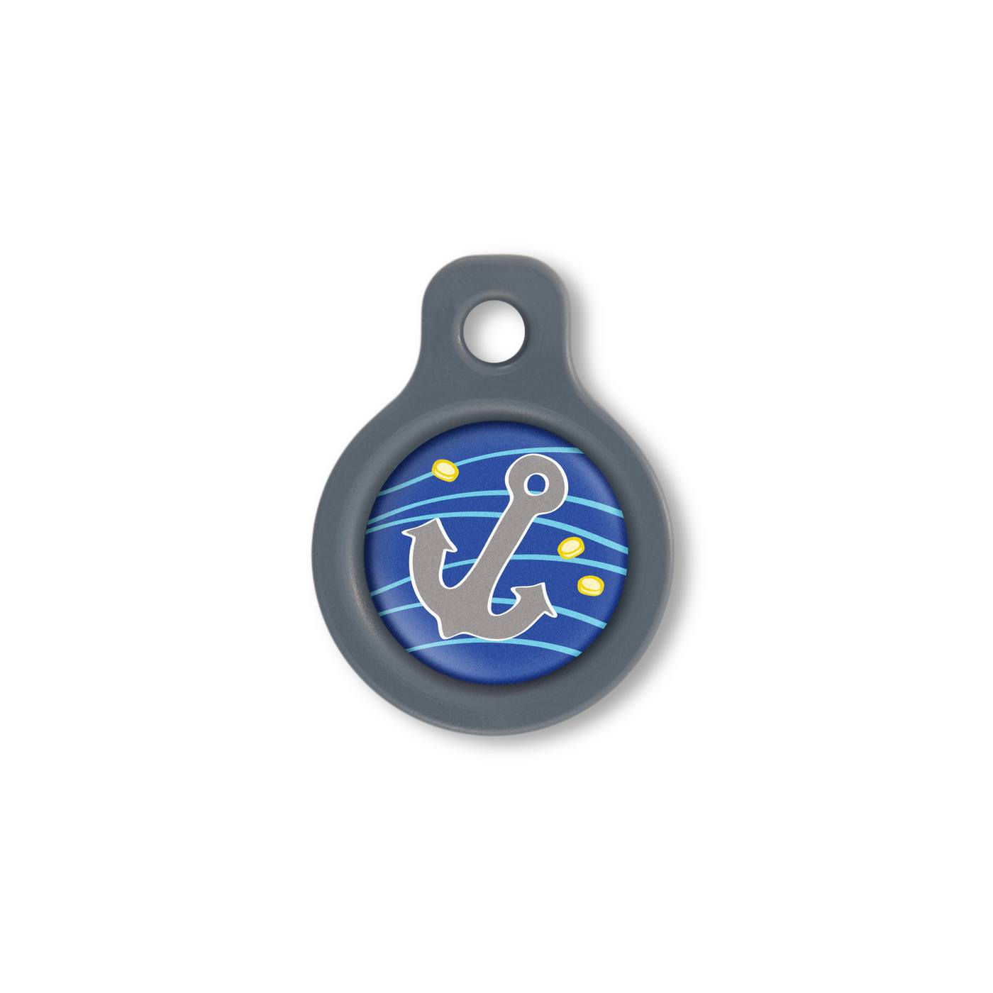 Blucky Pirate Bleu Foncé Médaille small