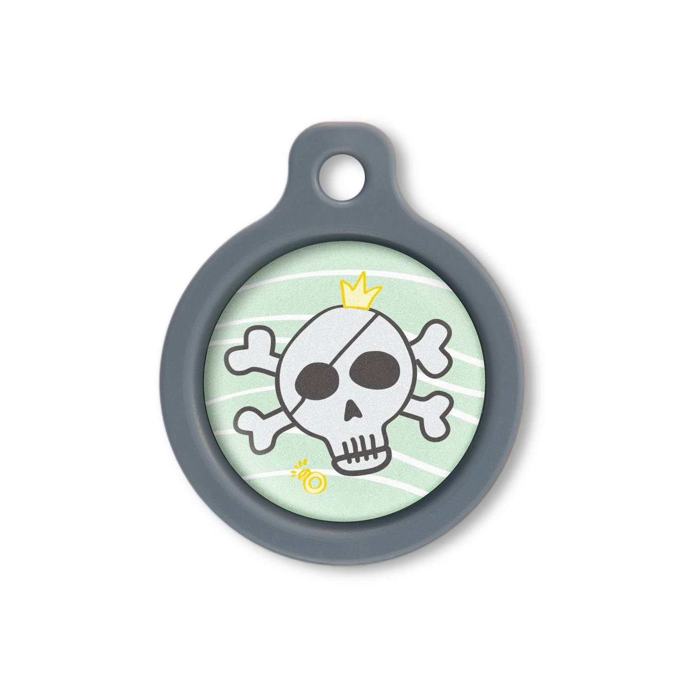 Blucky Pirate Vert Turquoise Médaille medium