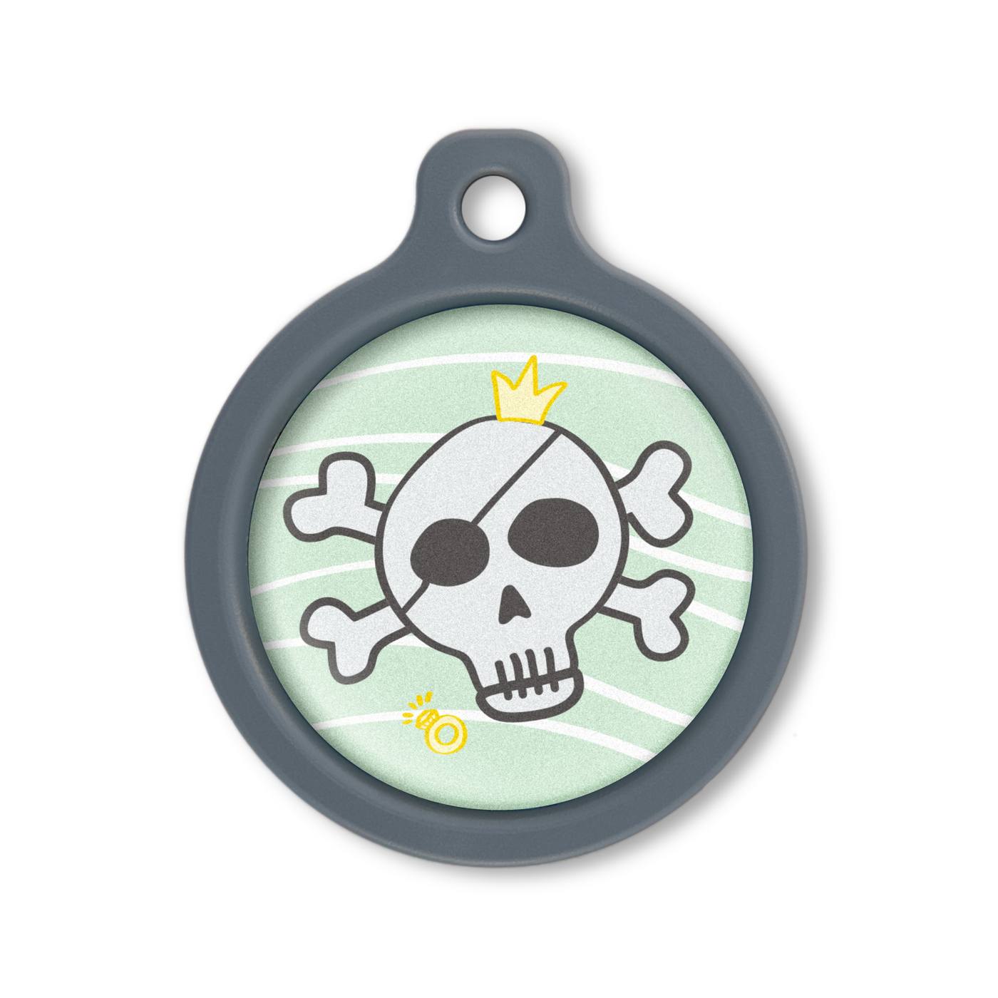 Blucky Pirate Vert Turquoise Médaille large