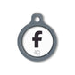 Blucky Social NFC Facebook Weiss Tag medium