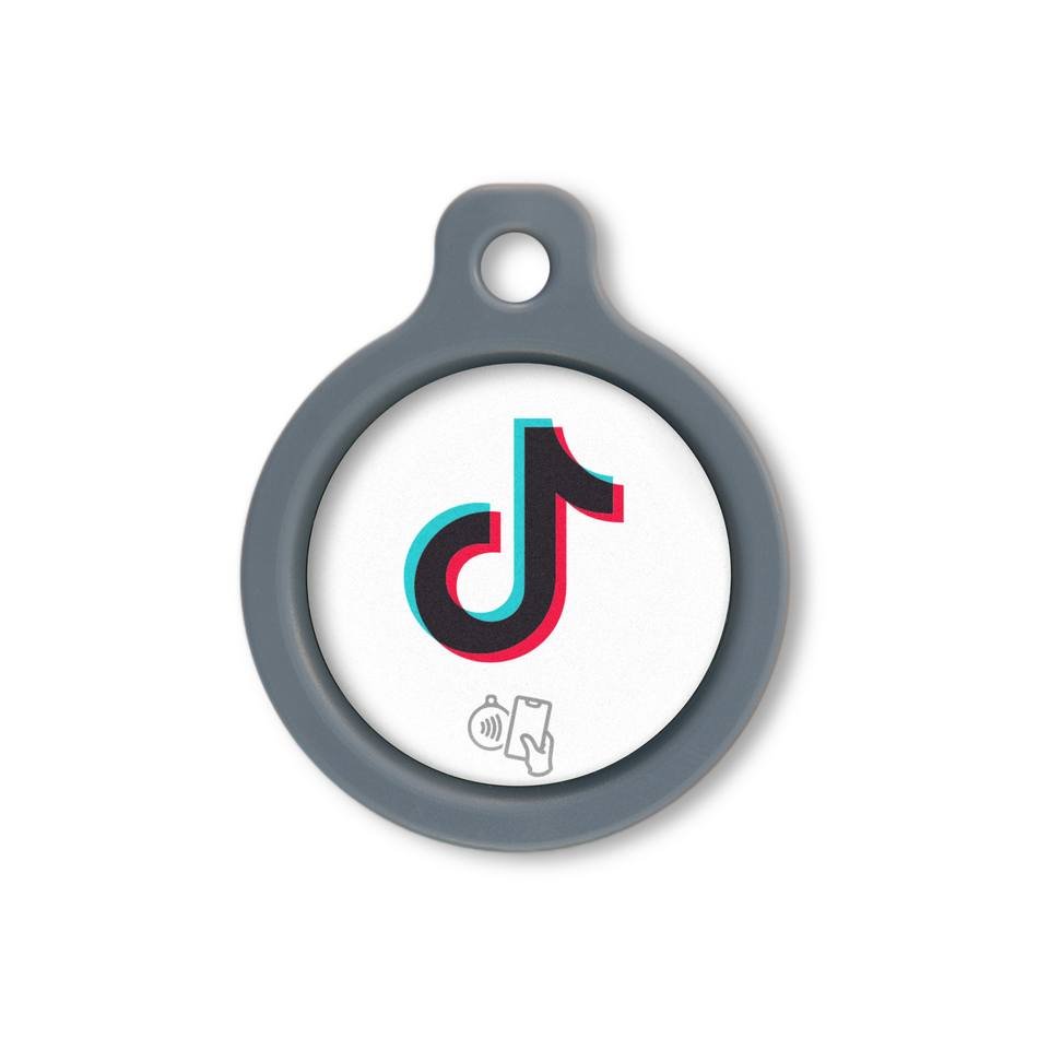 Blucky Social NFC TikTok Weiss Tag medium