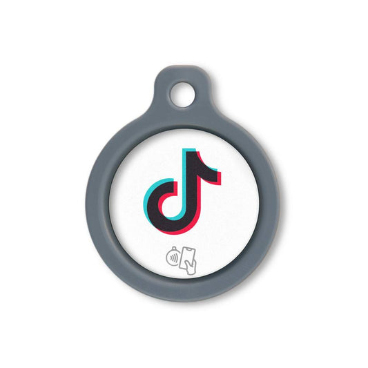Blucky Social NFC TikTok Weiss Tag medium
