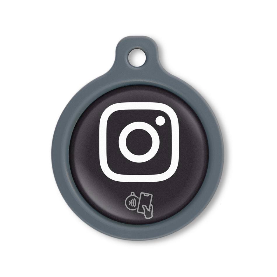 Blucky Social NFC Instagram Schwarz Tag large