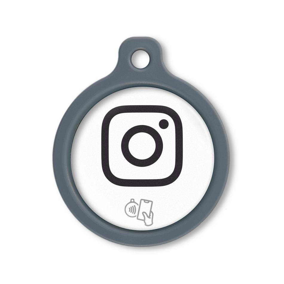Blucky Social NFC Instagram Weiss Tag large